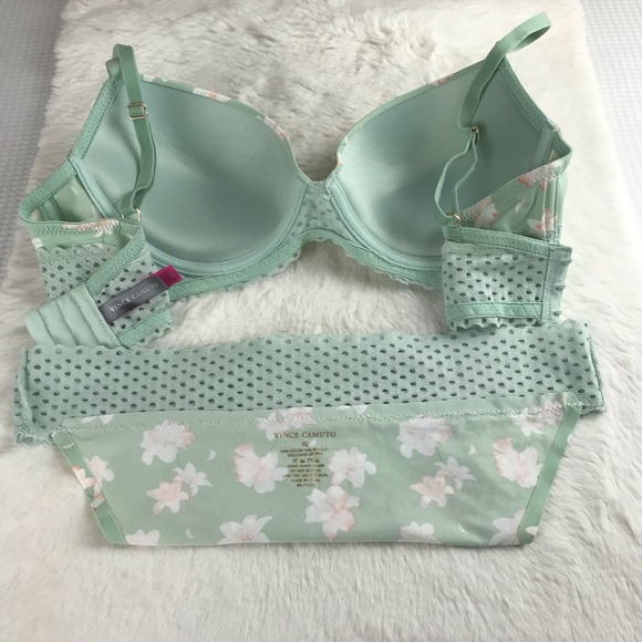 COPY - NWOT VINCE CAMUTO LACE TRIM FLORAL INTIMATE SET - Picture 3 of 7